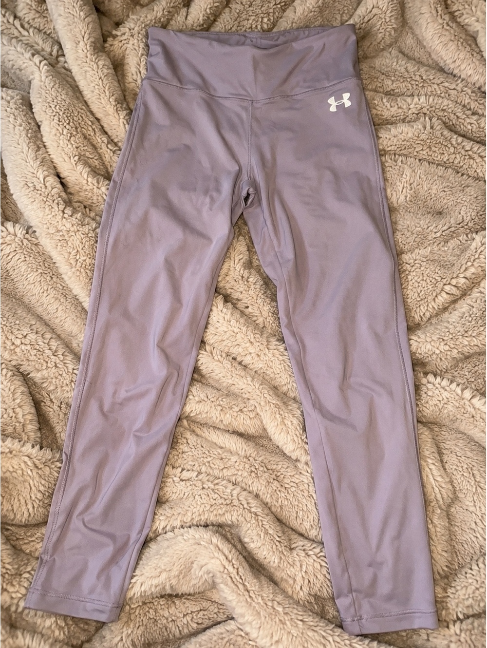 Under Armour Women's Light Purple Fitted Leggings
